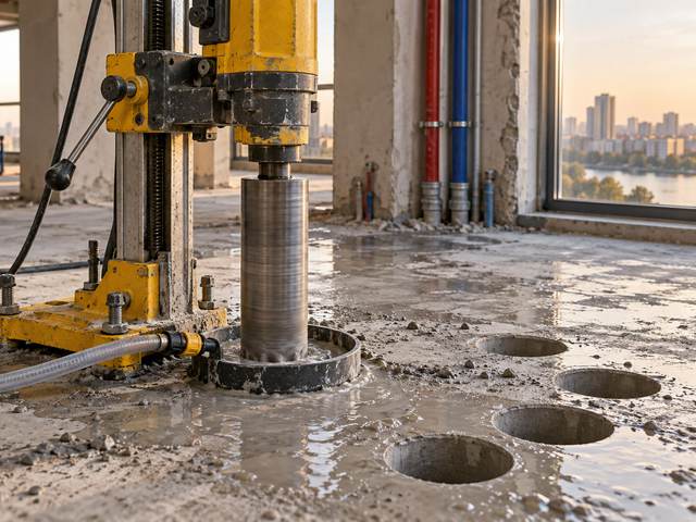 Beton Delme uygulaması — Işık Karot