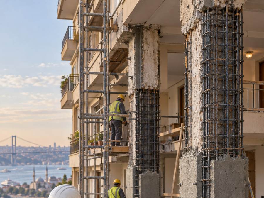 Deprem Güçlendirme projelerinde karot ve beton kesme